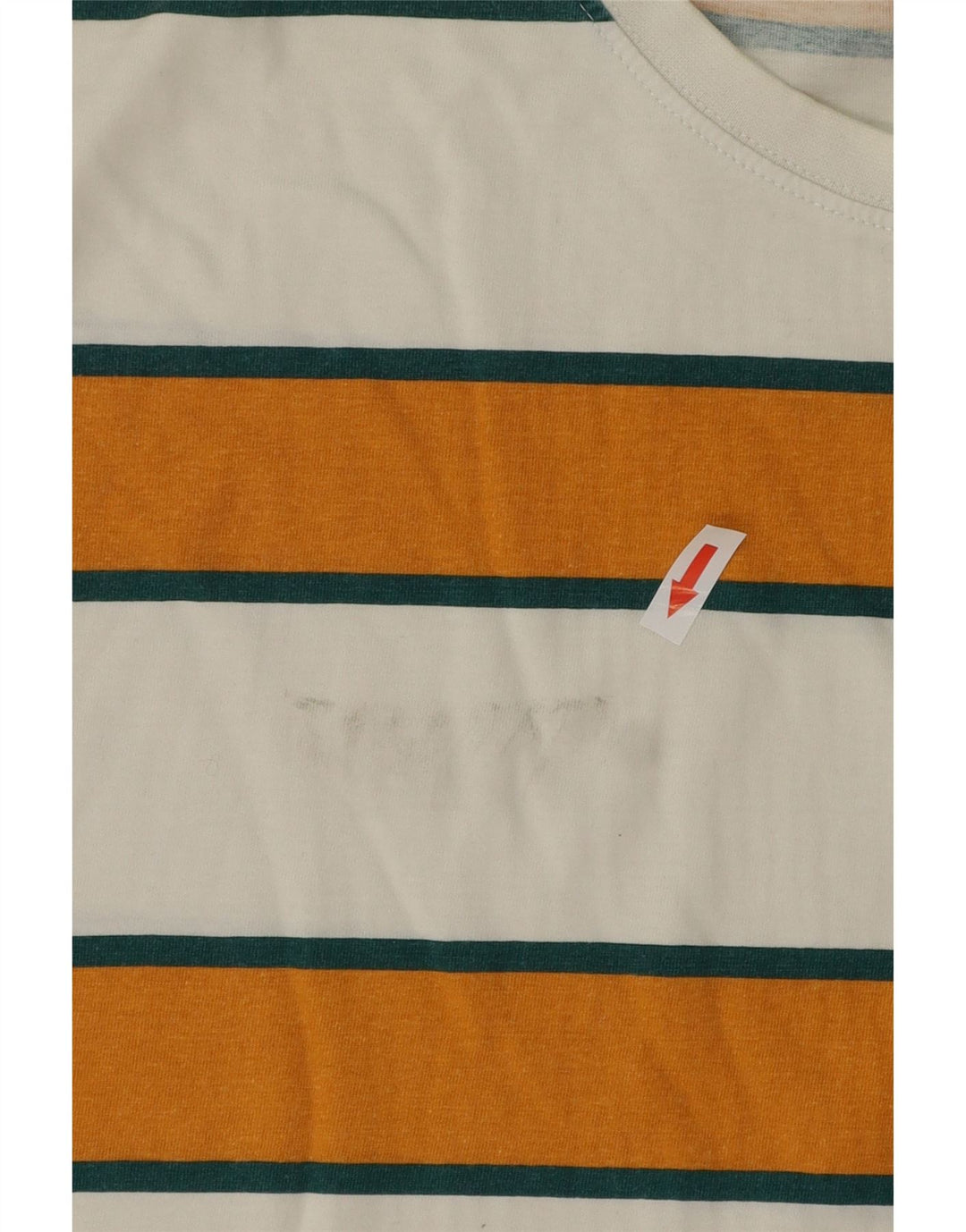 Starter Camiseta Hombre Top XL Algodón Rayas Blancas