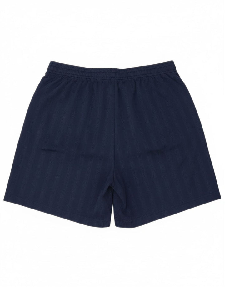 Pantalones cortos deportivos Umbro para hombre poliéster a rayas azul marino grande