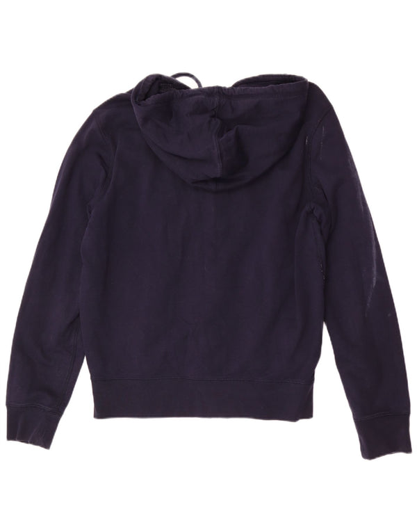 Gap - Sudadera con capucha y cremallera gráfica para hombre, talla grande, algodón azul marino