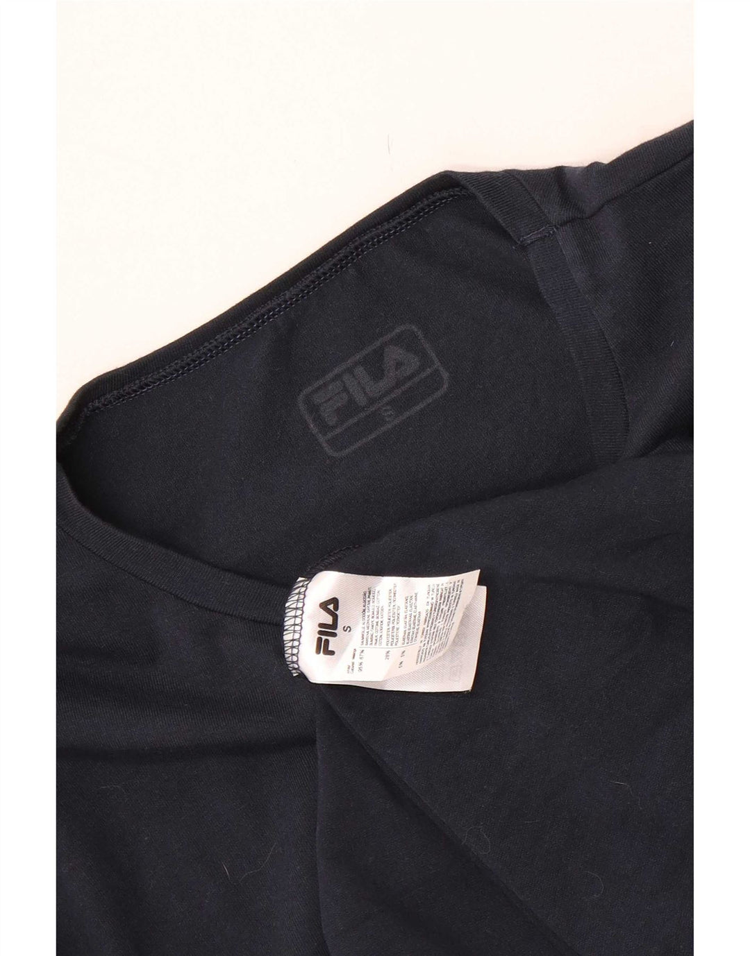 Fila Camiseta Hombre Top Small Azul Marino Algodón