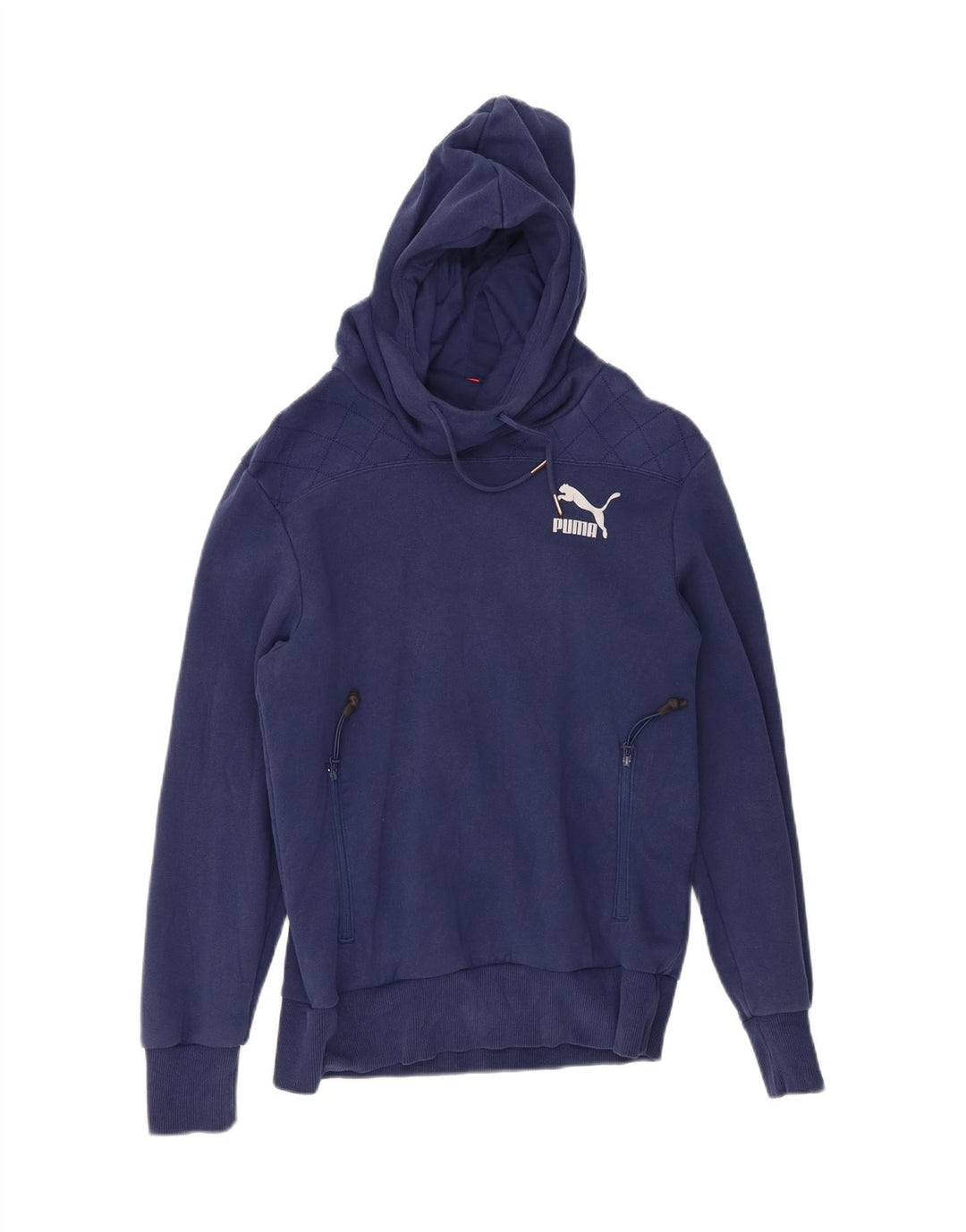 Sudadera Con Capucha Puma Hombre Azul Medio