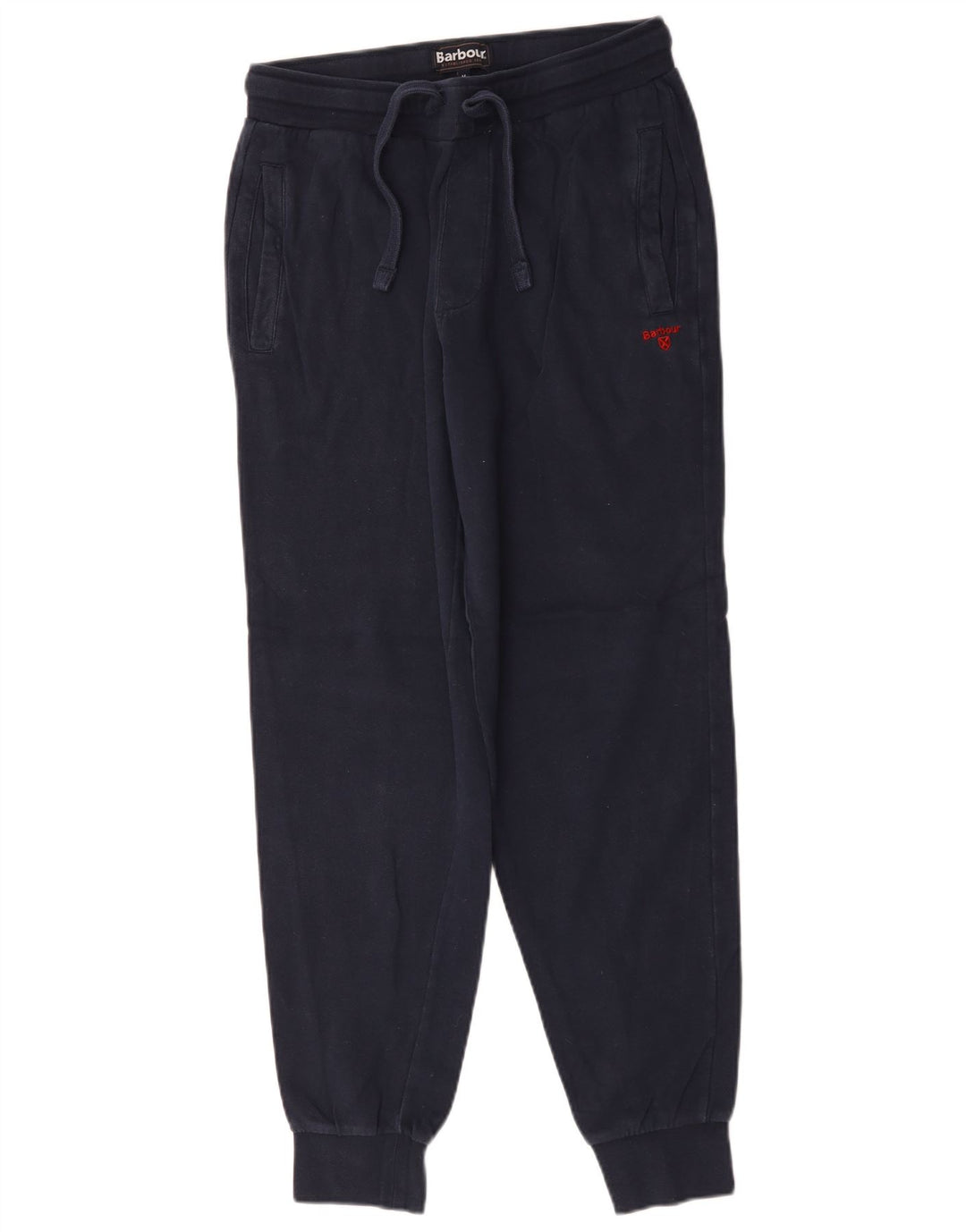Barbour Hombre Pantalones De Chándal Joggers Medium Azul Marino Algodón