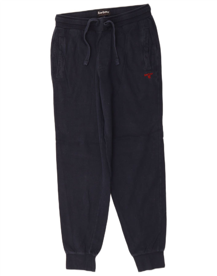 Barbour Hombre Pantalones De Chándal Joggers Medium Azul Marino Algodón