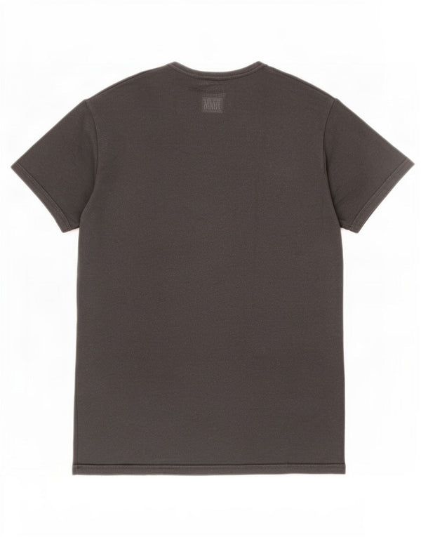 Emporio Armani Camiseta gráfica para hombre Top XL Algodón gris