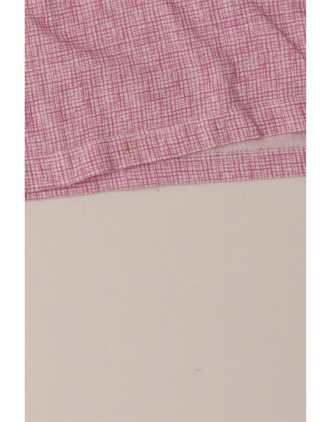 Ted Baker Polo para hombre Talla 5 XL Algodón a cuadros morado