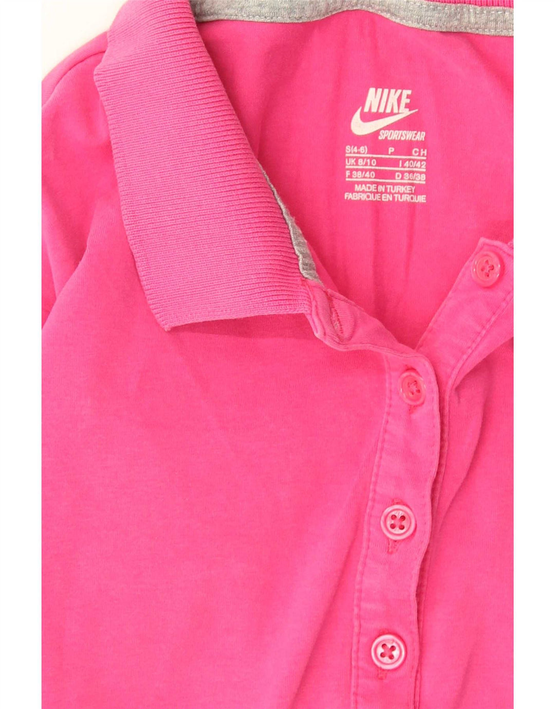 Nike Polo para mujer US 4/6 Pequeño Rosa