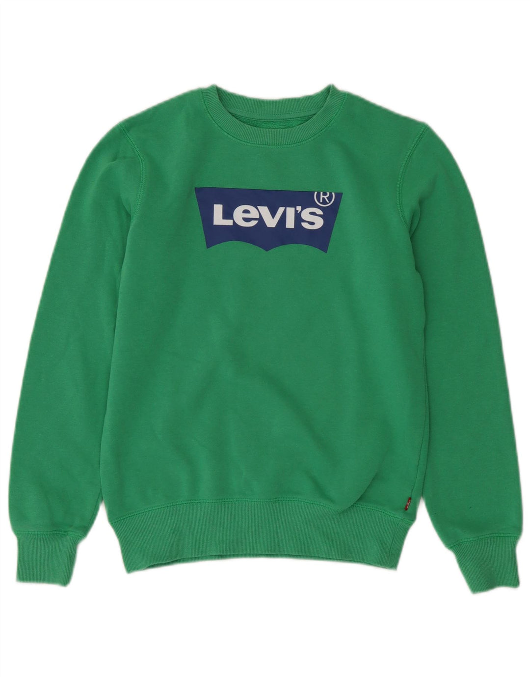 Levi's Boys Graphic Sudadera Jumper 13-14 Años Verde Algodón