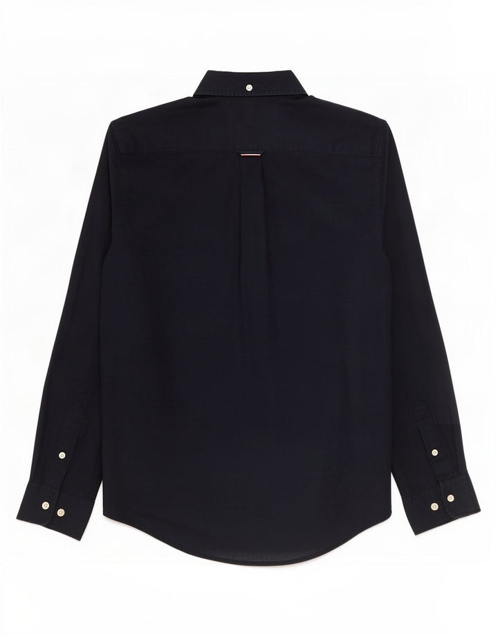 Camisa Tommy Hilfiger Hombre Algodón Azul Marino Mediano