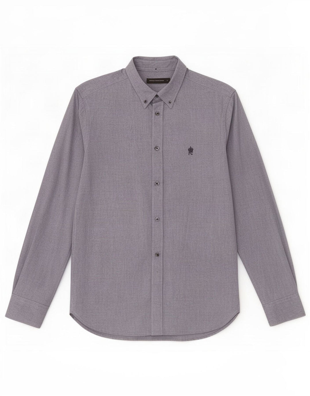 Camisa para hombre French Connection Small de algodón azul