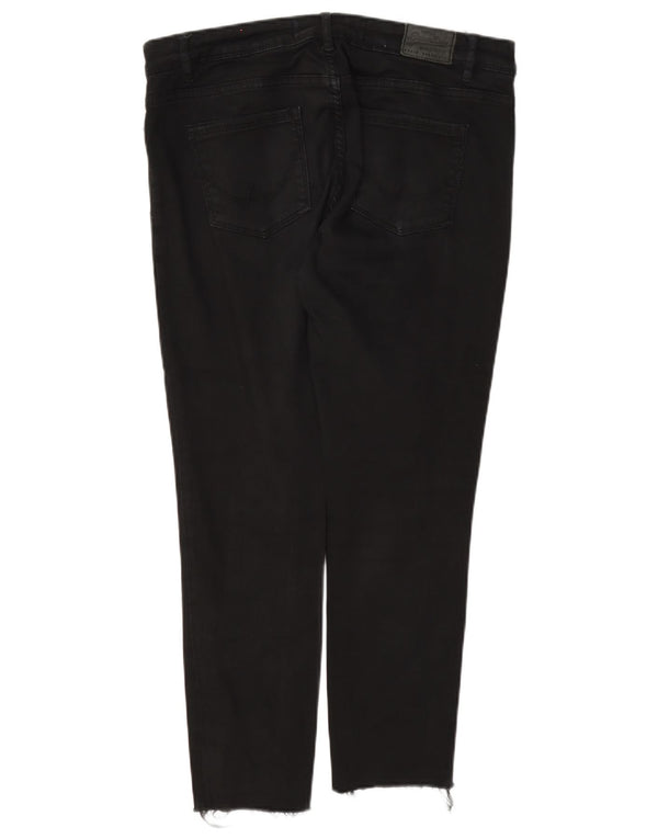 Vaqueros Superdry Alexia Jegging W31 L26 Algodón Negro Mujer