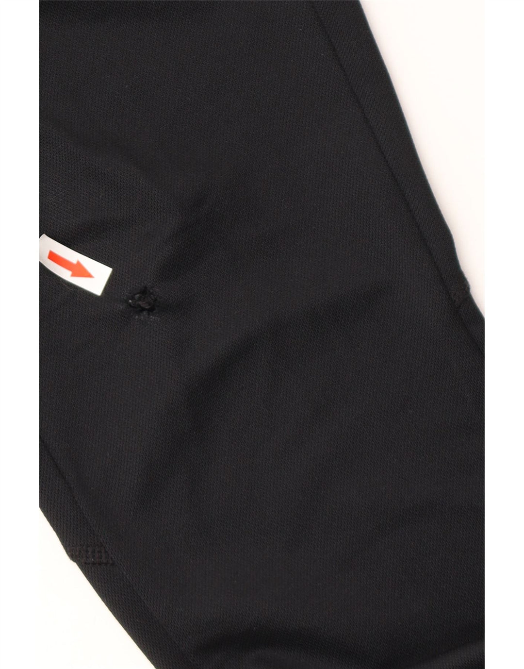 NIKE Hombre Dri Fit Pantalones de Chándal Pequeños Negro Colorblock Poliéster