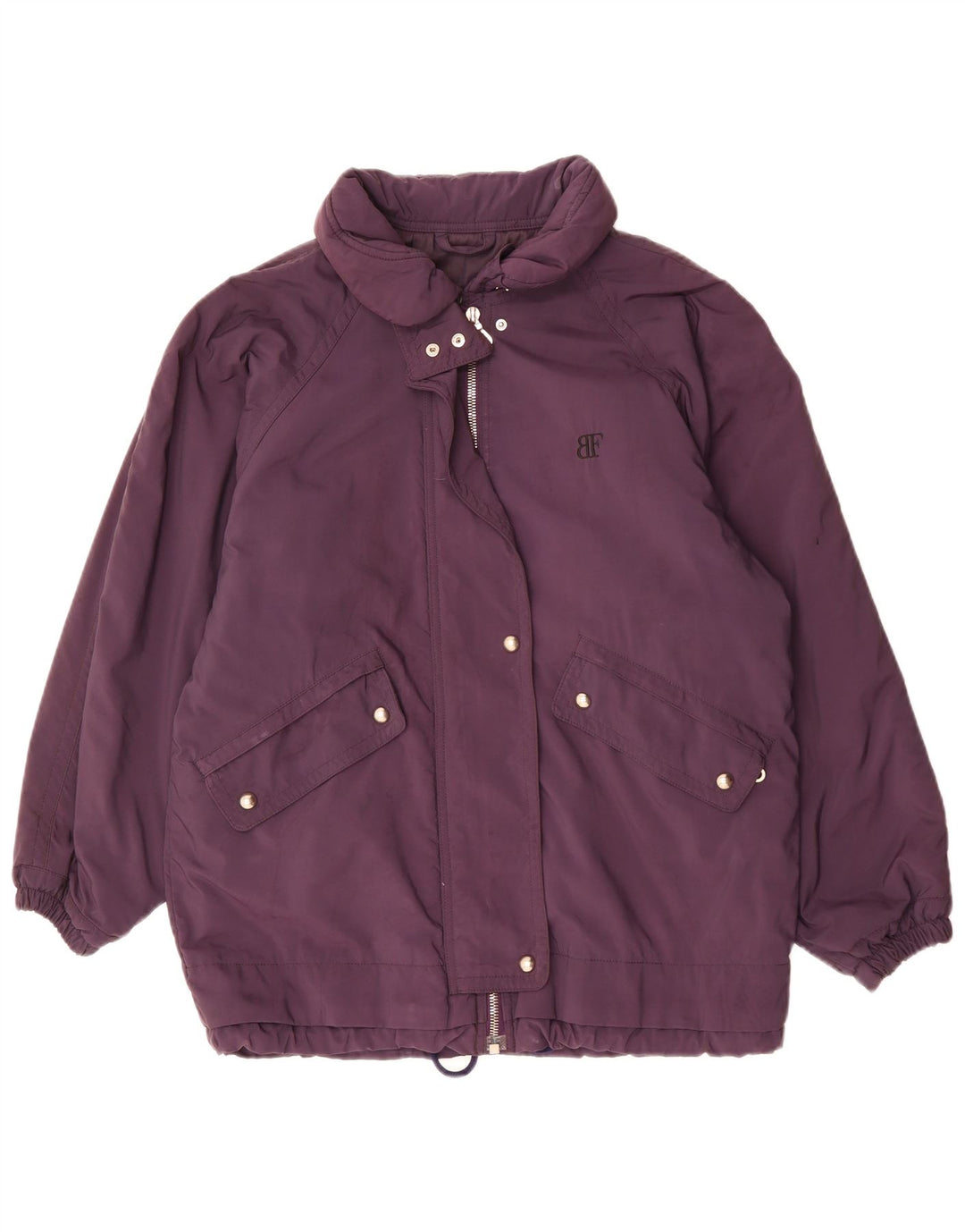 Belfe & Belfe Chaqueta cortavientos extragrande para mujer UK 40 XL Poliéster morado