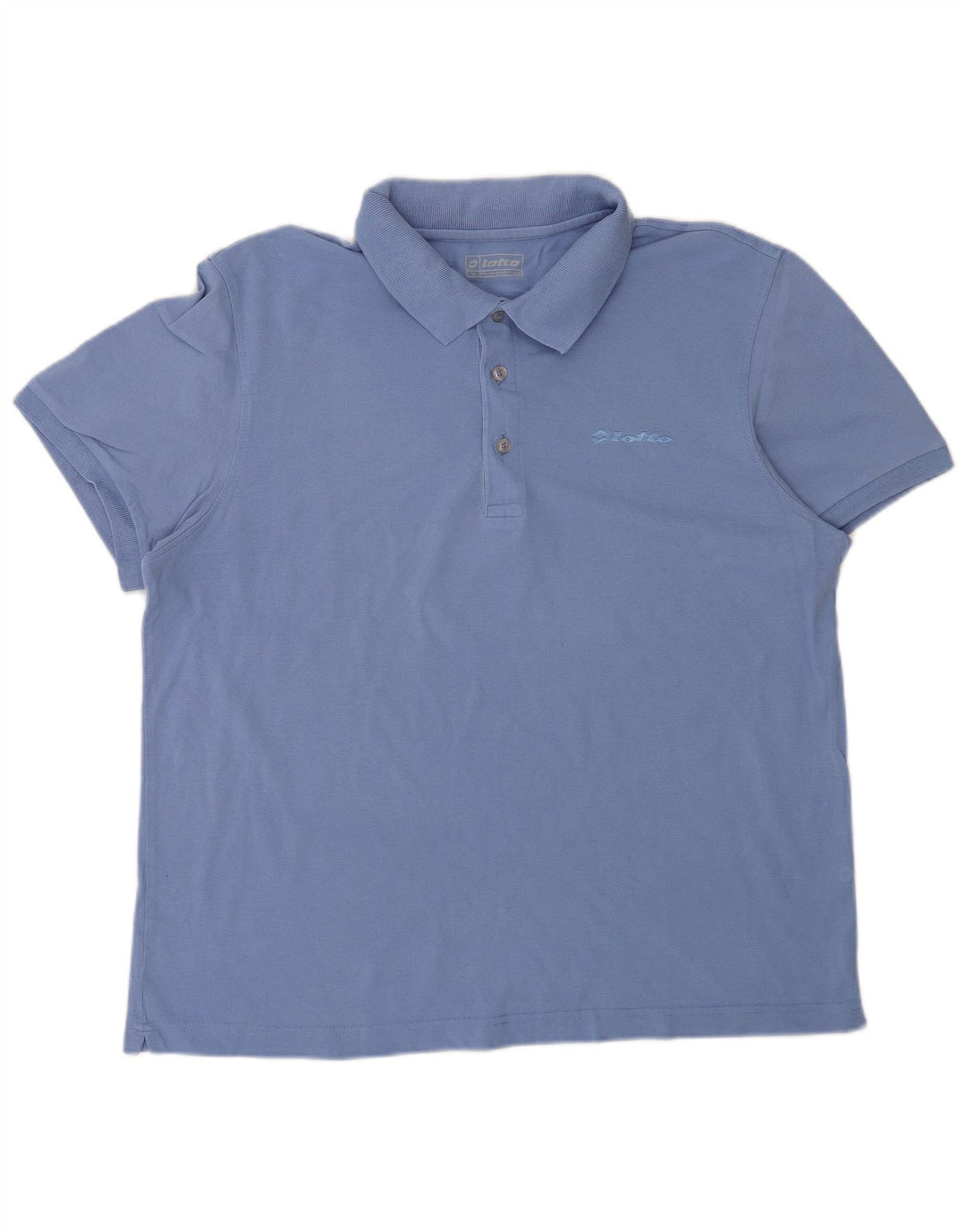 LOTTO Polo Hombre XL Algodón Azul
