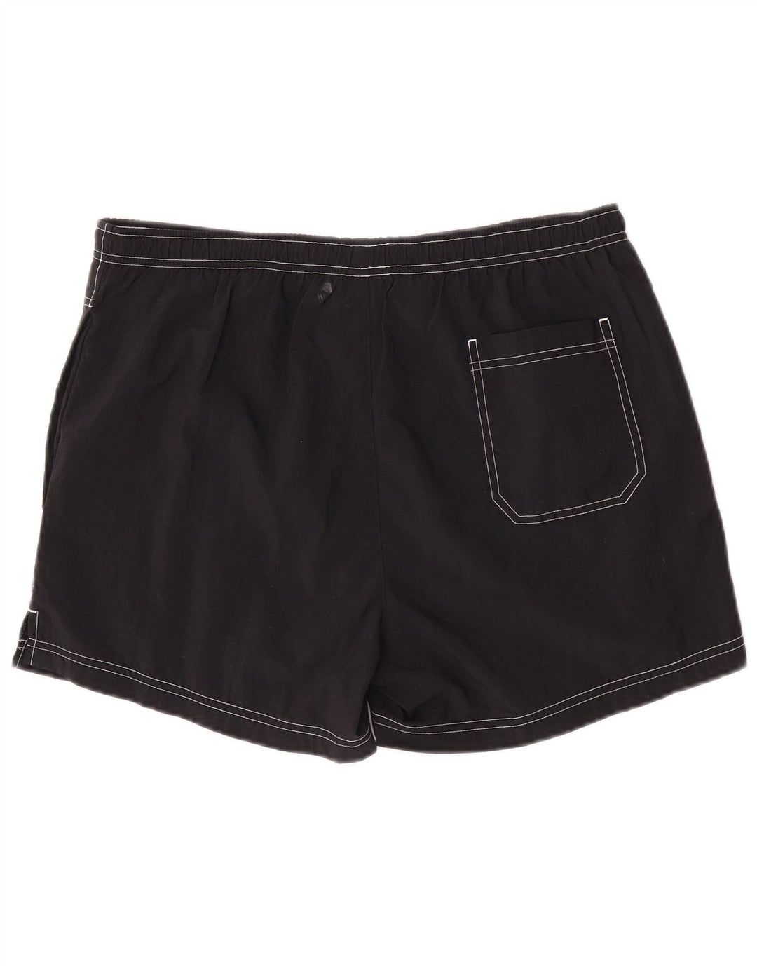 Champion Bañador para hombre, talla grande, poliamida negra