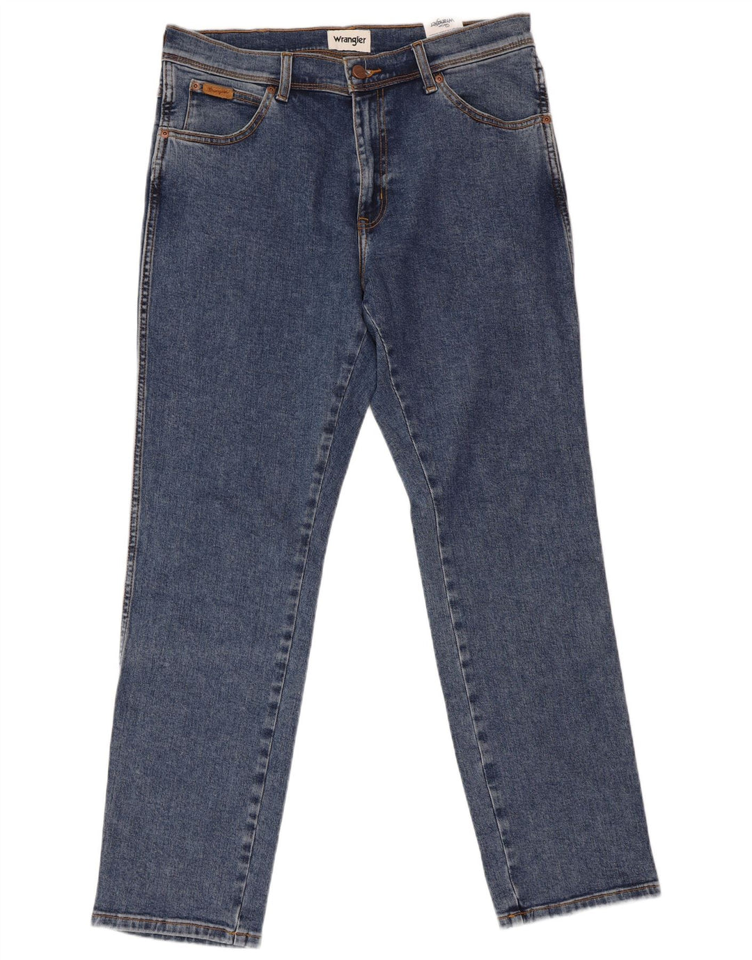 WRANGLER Vaqueros ajustados Texas para hombre W34 L30 Algodón azul
