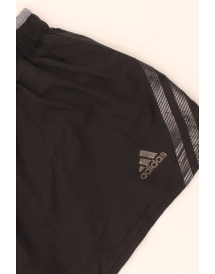 Adidas Mujer Climacool Sport Shorts UK 12 Medio Negro Poliéster