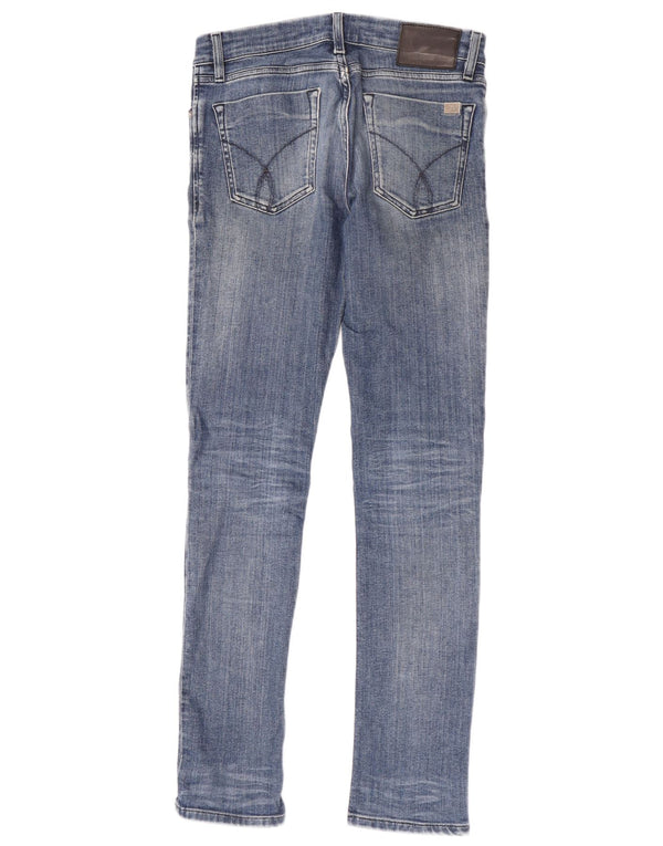 Vaqueros pitillo para mujer Calvin Klein W28 L34 Algodón azul