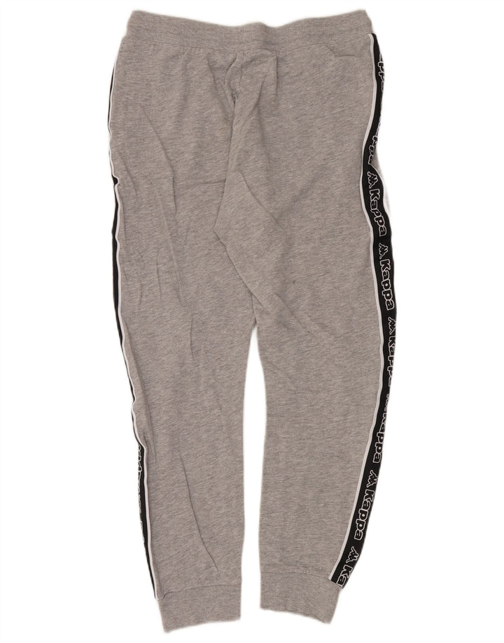 KAPPA Hombre Tezenis Pantalones De Chándal Joggers Medium Grey Colourblock