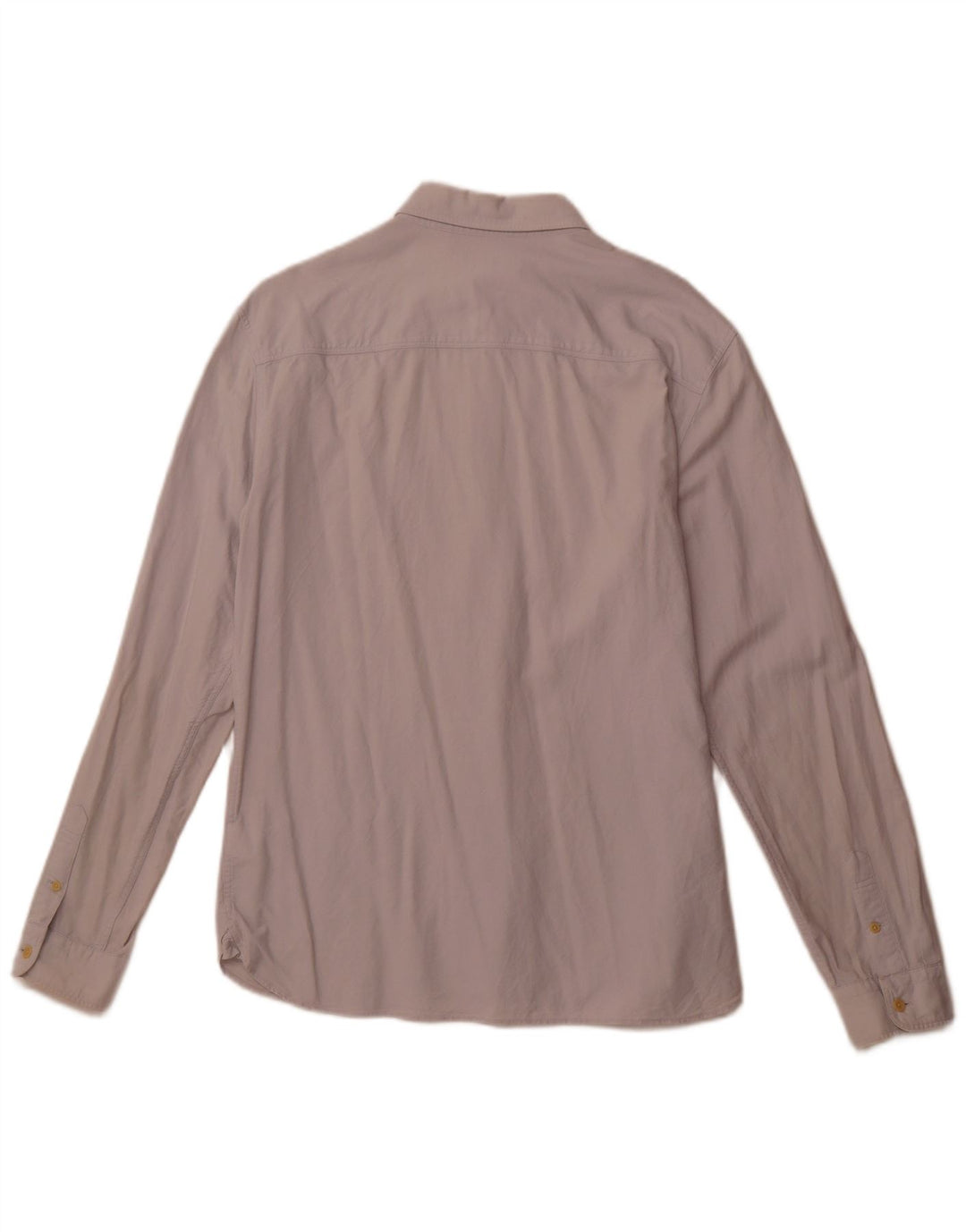 Camisa All Saints Hombre Algodón Blanco Roto Medio