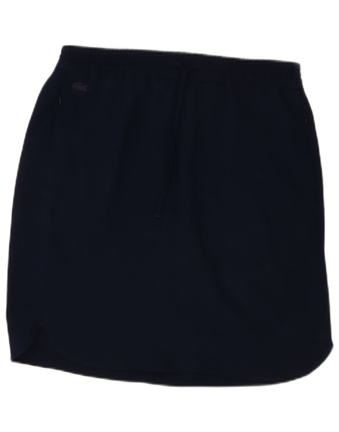 Minifalda Lacoste para mujer EU 38 Mediana Azul Marino Poliéster