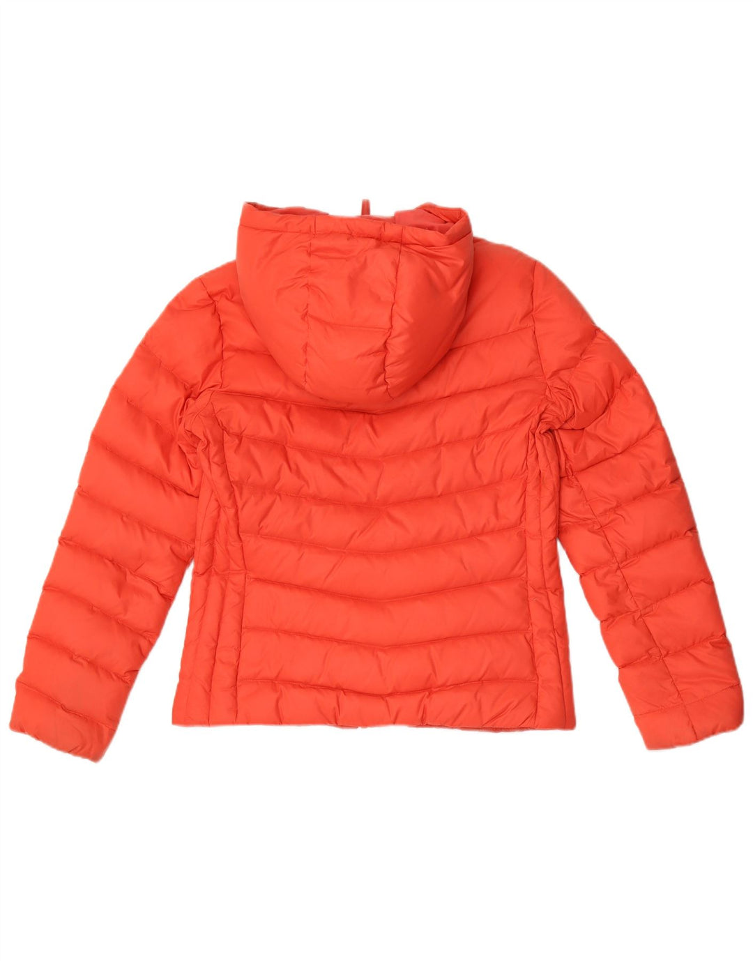 Timberland Chaqueta acolchada con capucha para mujer UK 10 Small Red Nylon