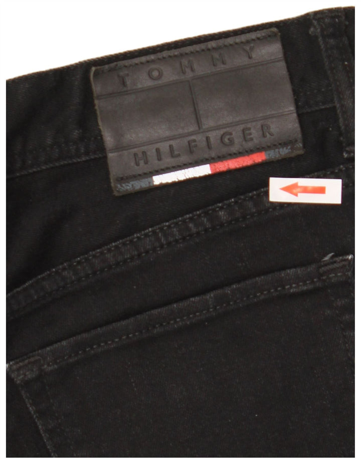 Tommy Hilfiger Vaqueros ajustados Bleecker para hombre W32 L30 Algodón negro
