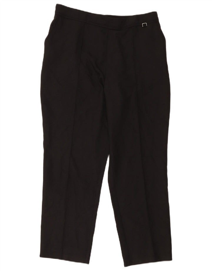 Marks & Spencer Pantalones cortos para mujer UK 40 Large W34 L24 Poliéster negro