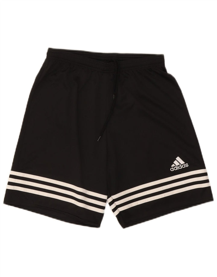 Adidas Mens Climalite Sport Shorts Pequeño Negro Poliéster