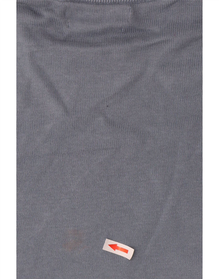 Marks & Spencer Jersey de cuello redondo para hombre de algodón azul medio