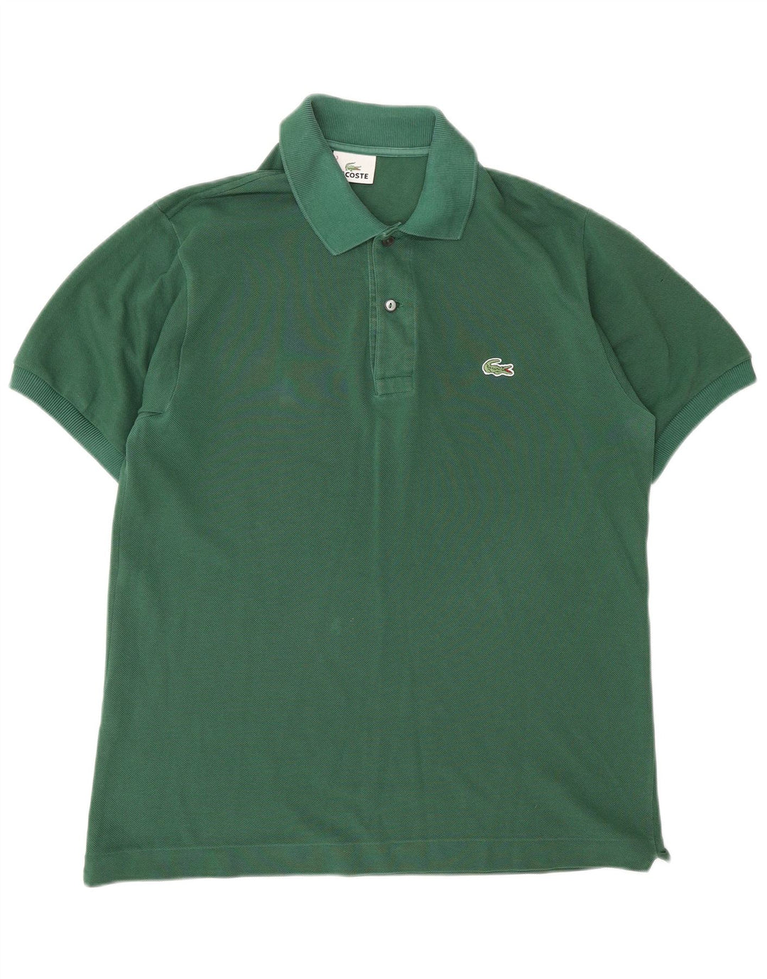 LACOSTE Polo para hombre talla 3 pequeño algodón verde