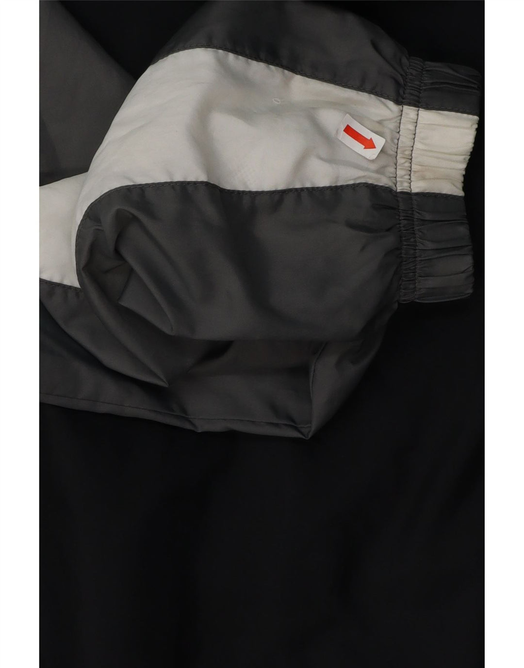 NIKE Hombre Chaqueta de chándal con capucha Gris medio Poliéster color block