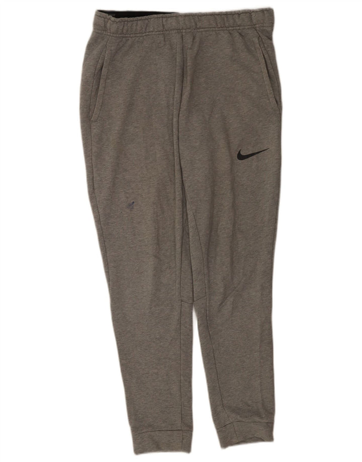 Nike Hombre Dri Fit Standard Fit Chándal Pantalones Joggers Gris Medio