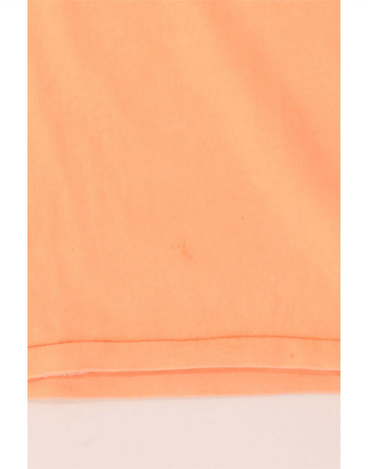 Sundek Camiseta gráfica para hombre Top grande de algodón naranja