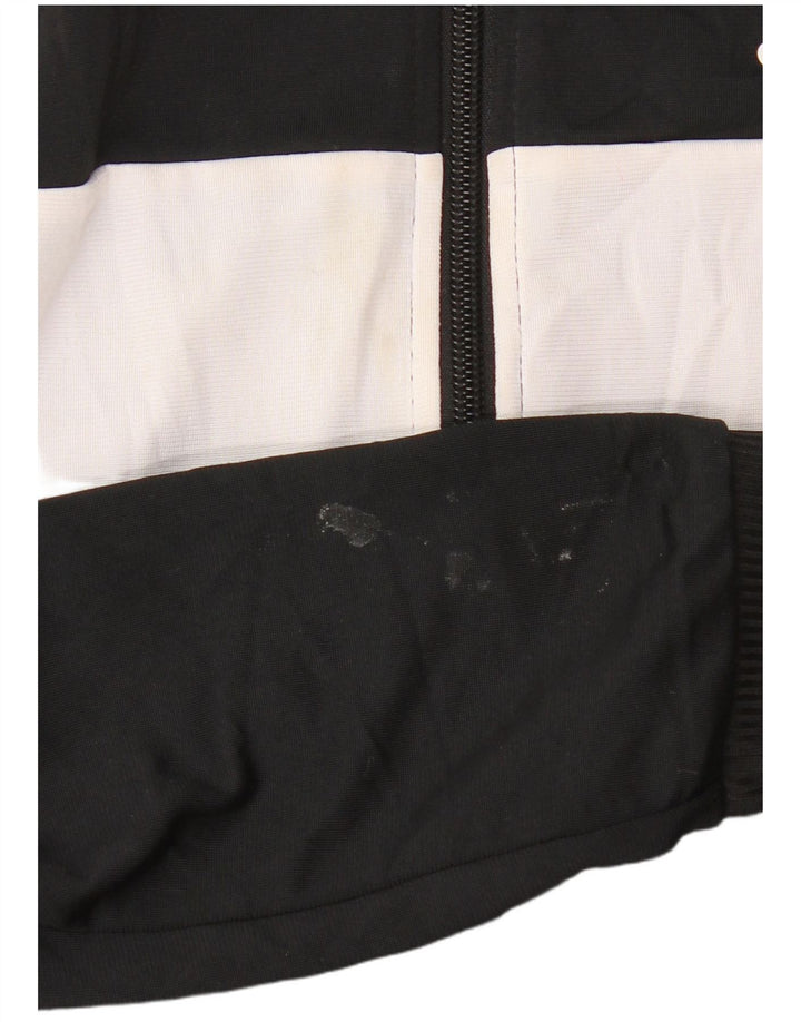 Adidas - Chaqueta de chándal para niño, 9-10 años, color negro, poliéster