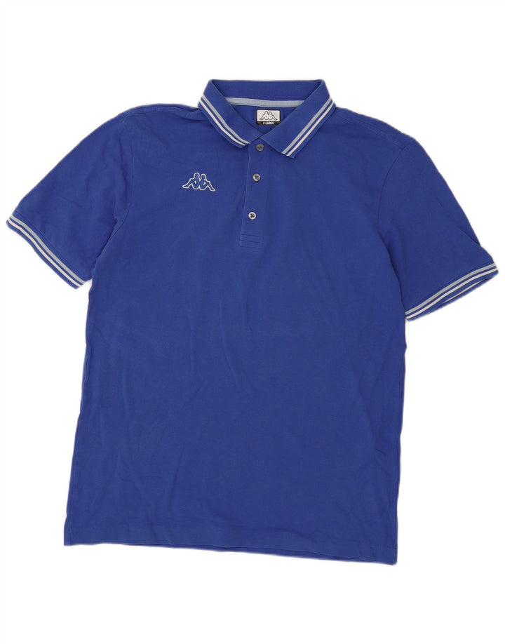 Kappa Polo Hombre XL Algodón Azul