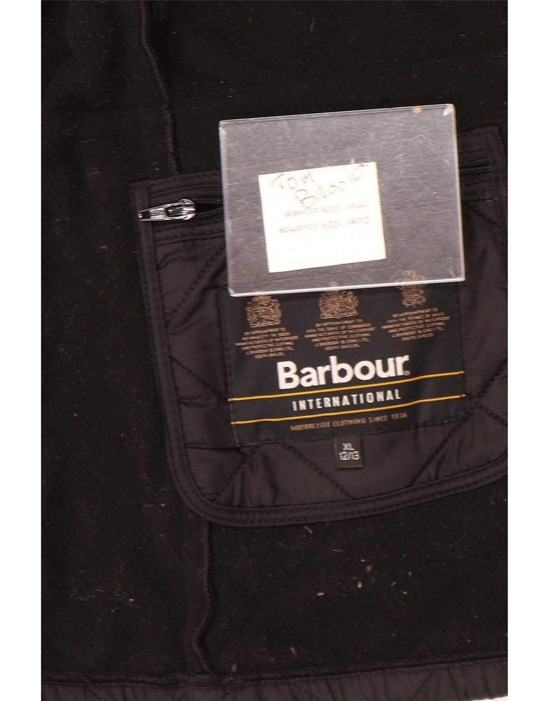 Barbour Chaqueta Acolchada Niño 12-13 Años XL Poliamida Negro