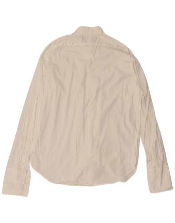 Polo Ralph Lauren Camisa formal de corte clásico para hombre XL Algodón blanco