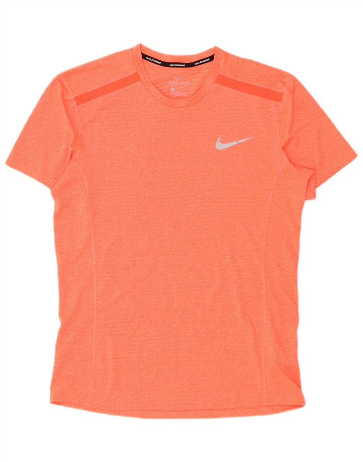Camiseta Nike Dri Fit para hombre Top Naranja medio Poliéster