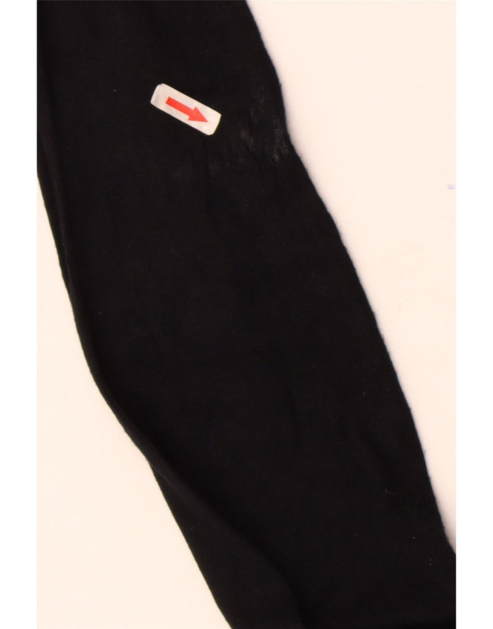 Marks & Spencer Suéter tipo cárdigan extragrande para mujer UK 10 Small Negro