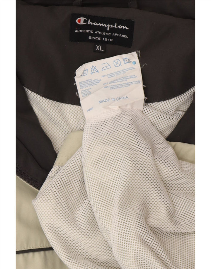 CHAMPION Chaqueta superior de chándal para hombre XL Poliéster verde