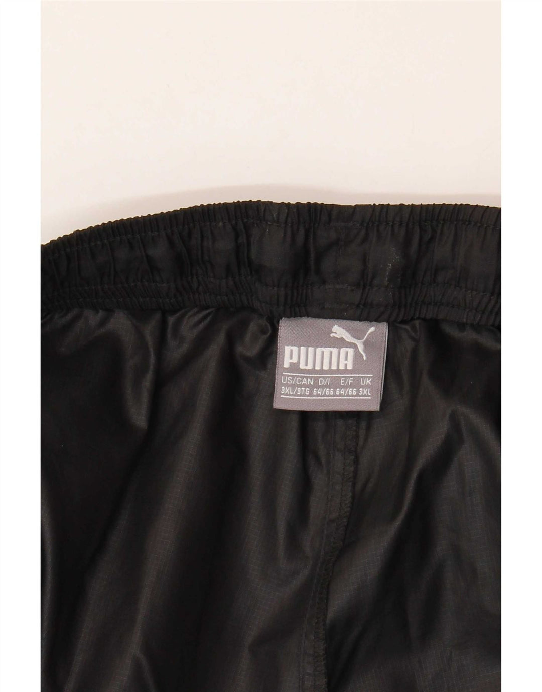 Puma Pantalón Impermeable Hombre 3XL Nylon Negro
