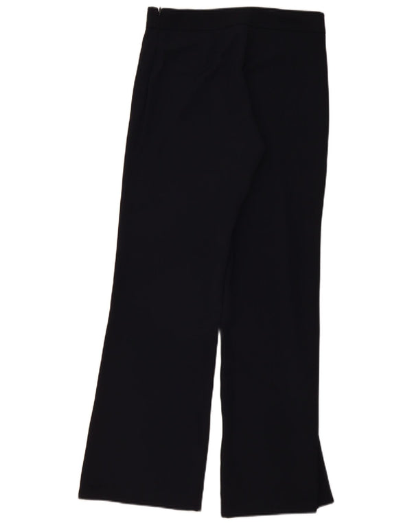 Stefanel Pantalones casuales holgados para mujer EU 40 Medium W30 L31 Azul marino