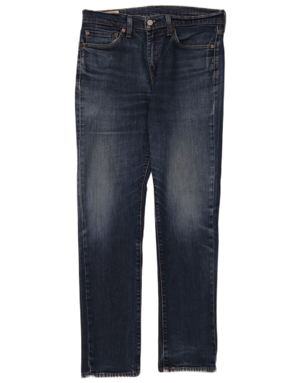 Levi's Hombre 511 Slim Jeans W32 L32 Algodón Azul Marino