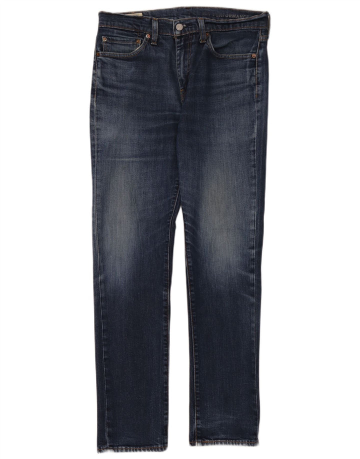 Levi's Hombre 511 Slim Jeans W32 L32 Algodón Azul Marino