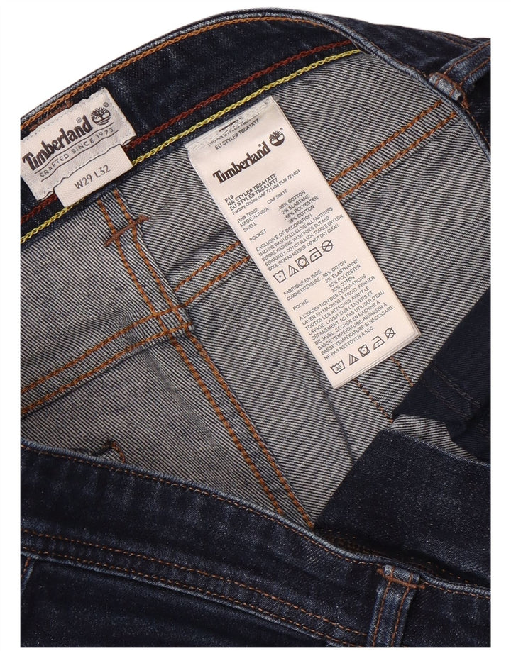 Timberland Jeans Slim para Hombre W29 L32 Algodón Azul Marino