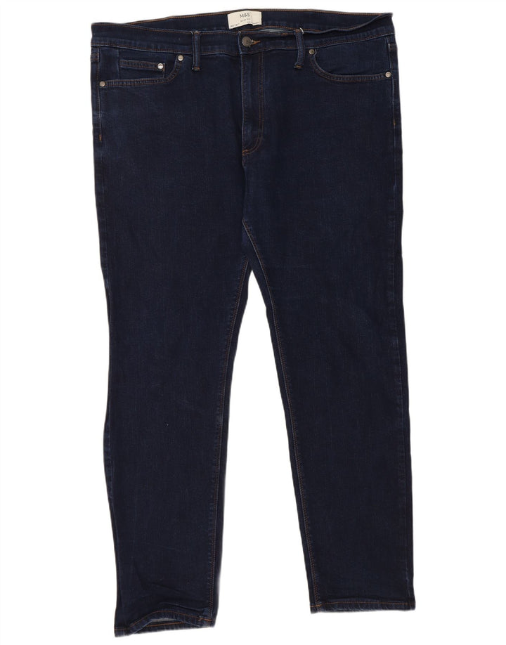 Vaqueros ajustados para mujer Marks & Spencer W40 L31 Algodón azul marino
