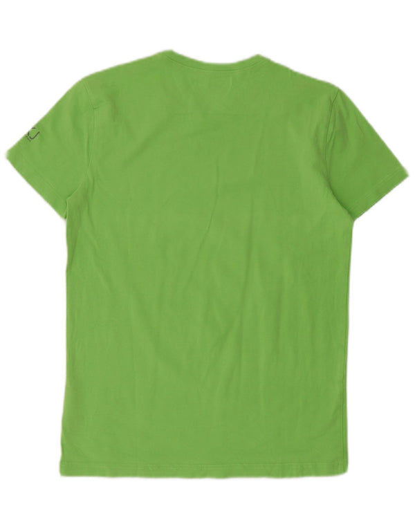 Calvin Klein Jeans Camiseta para mujer Top UK 40 Grande Algodón verde
