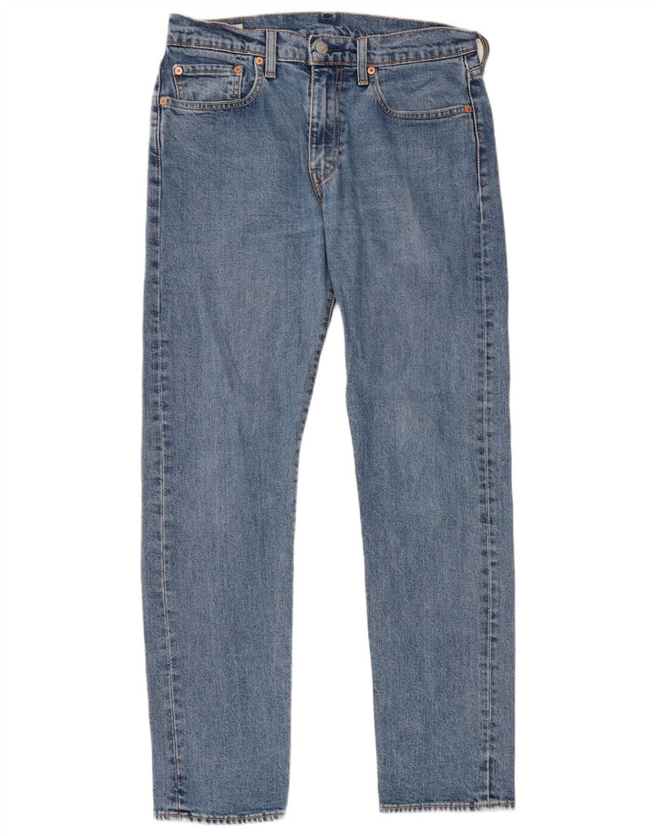 Levi's Hombre 502 Vaqueros Rectos W32 L32 Algodón Azul