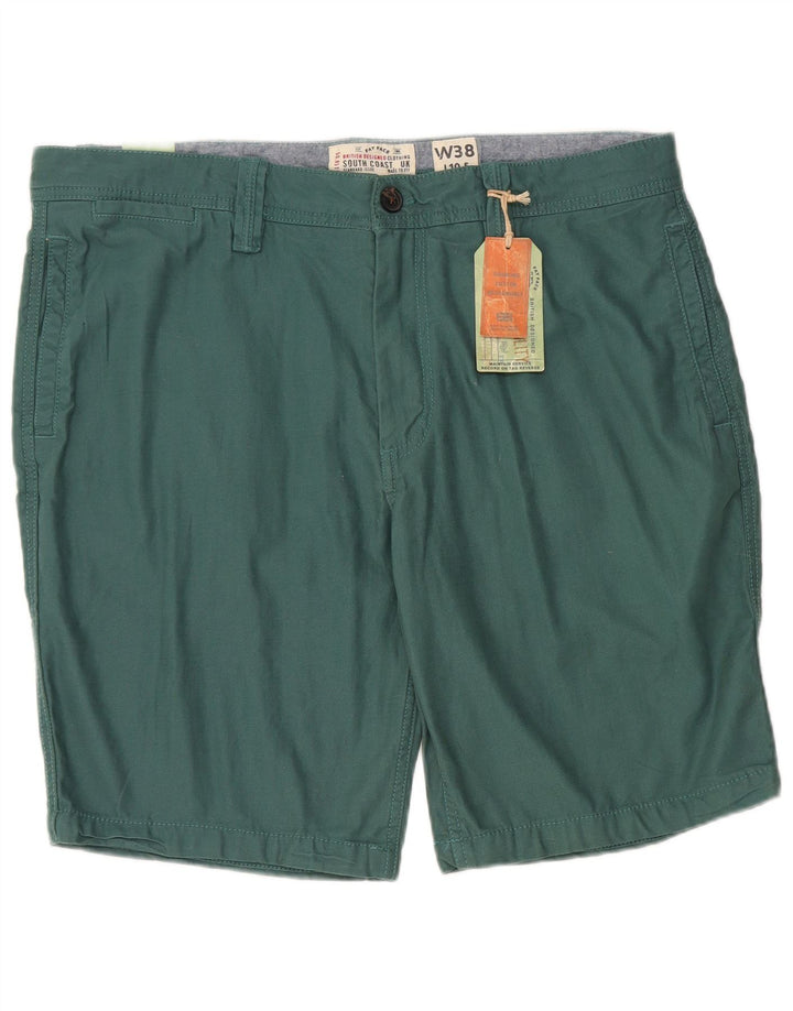 FAT FACE Pantalones cortos chinos para hombre W38 XL Algodón verde