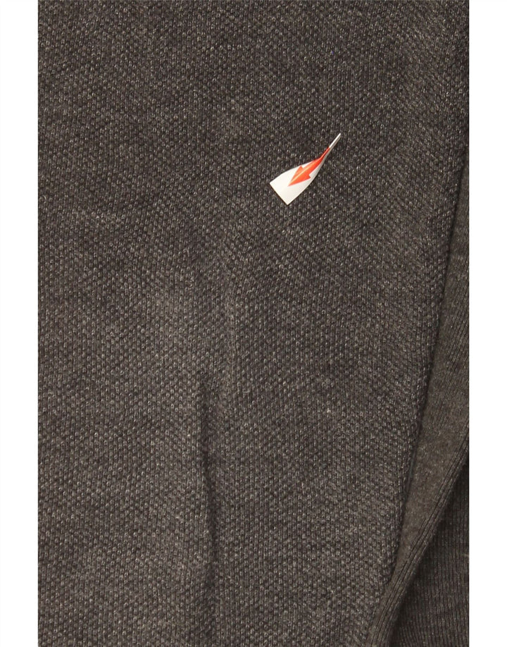 Zara Hombre Sudadera Jumper Algodón Gris Medio